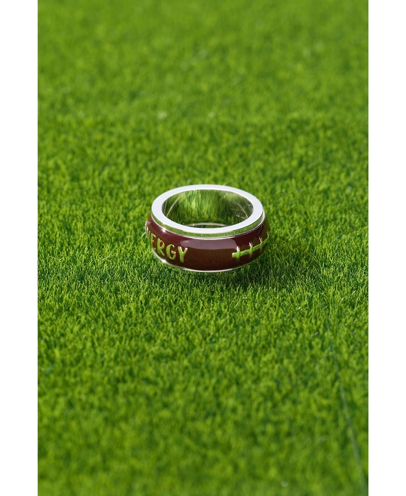 Alex and Ani Football Fidget Ring