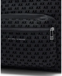 A|X Armani Exchange Men's Flocked Backpack