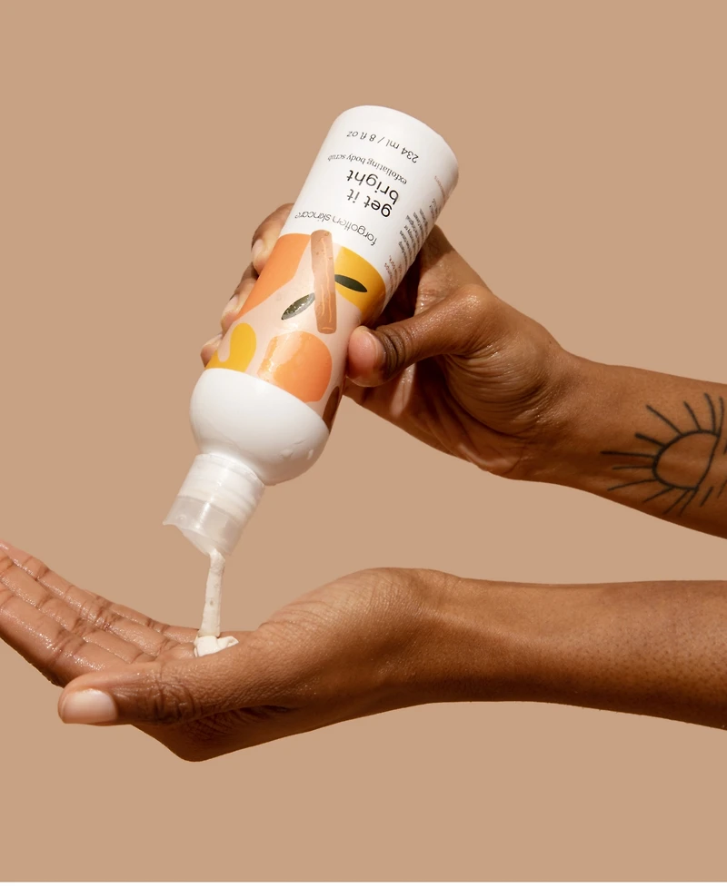 Forgotten Skincare Get It Bright Exfoliating Body Scrub