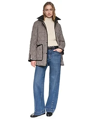 Dkny Women's Quilted Barn Coat