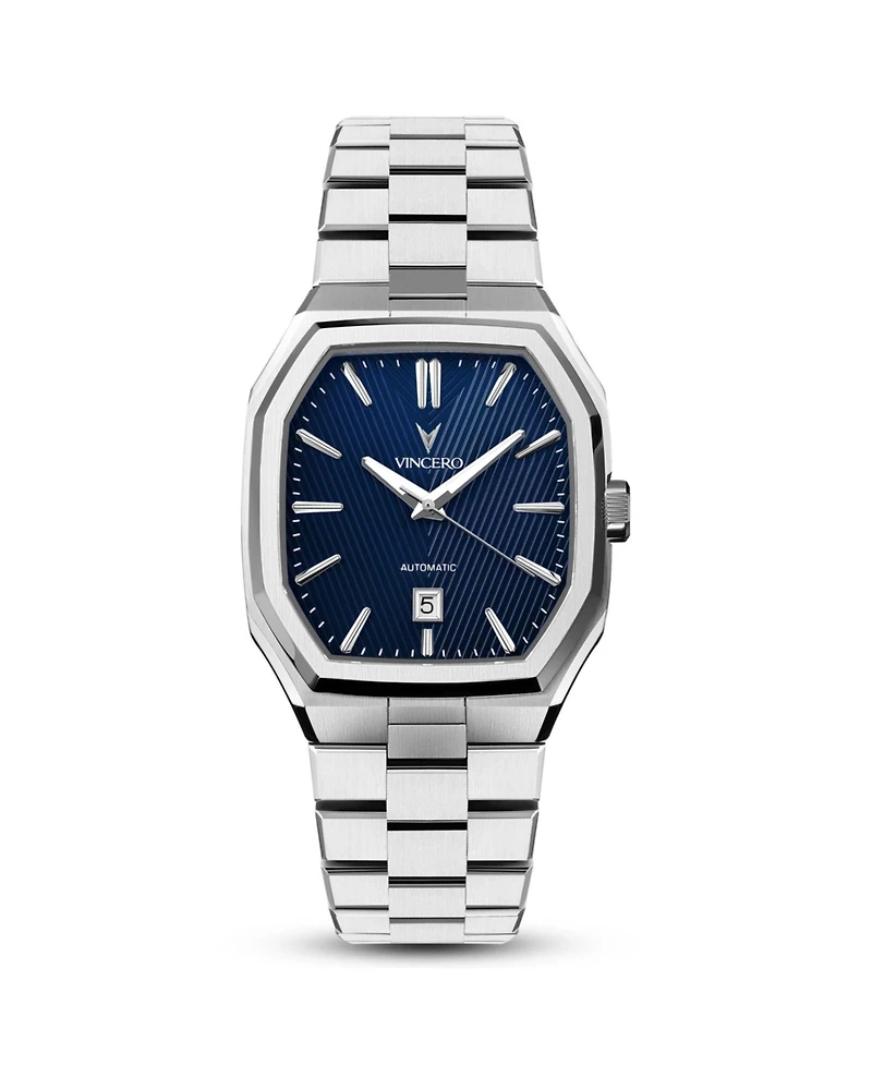 Vincero Mens Inception Automatic Watch 38mm Stainless Steel