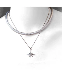 The Lovery Starburst Necklace Sterling Silver
