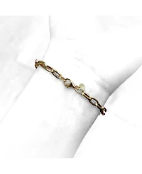 The Lovery Gold Round Link Bracelet 14K Yellow Gold