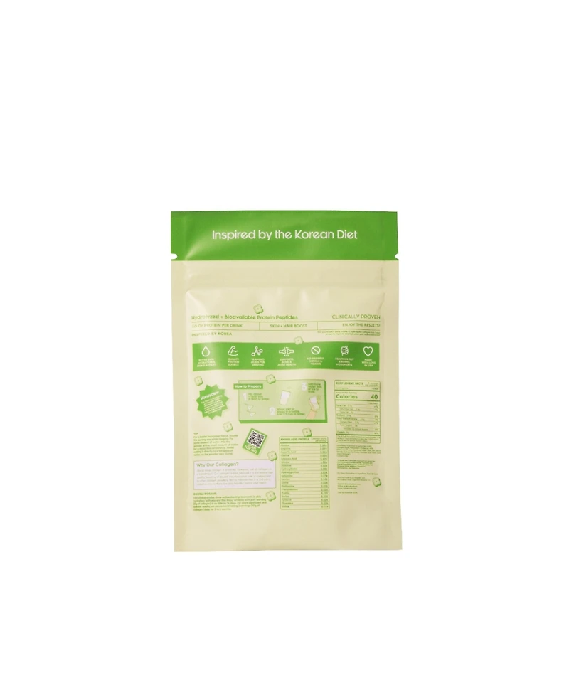 Crushed Tonic Honeydew Milk Collagen Supplement