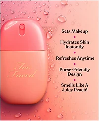 Too Faced Peach Mist Hydrating Setting Spray, 1.7 oz.