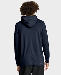 Nike Men's Navy Atlanta Braves Authentic Collection Dri-fit Long Sleeve Hoodie