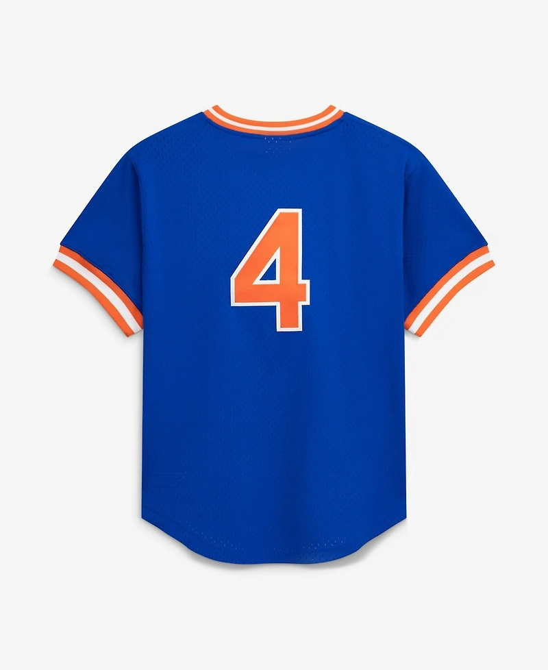 Mitchell & Ness Men's Lenny Dykstra Royal New York Mets Authentic Batting Practice Jersey