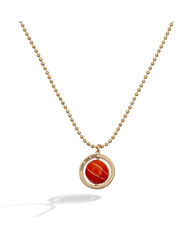 Alex and Ani Basketball Spinner Pendant