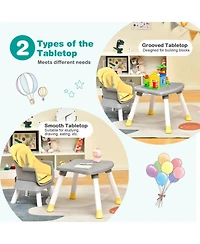 Gouun Baby 6-in-1 Convertible Baby High Chair with Adjustable Tray