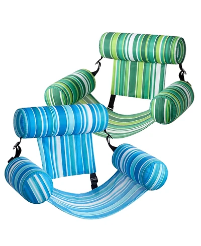 Aofar 2 Pack Inflatable Pool Float Lounge Chair