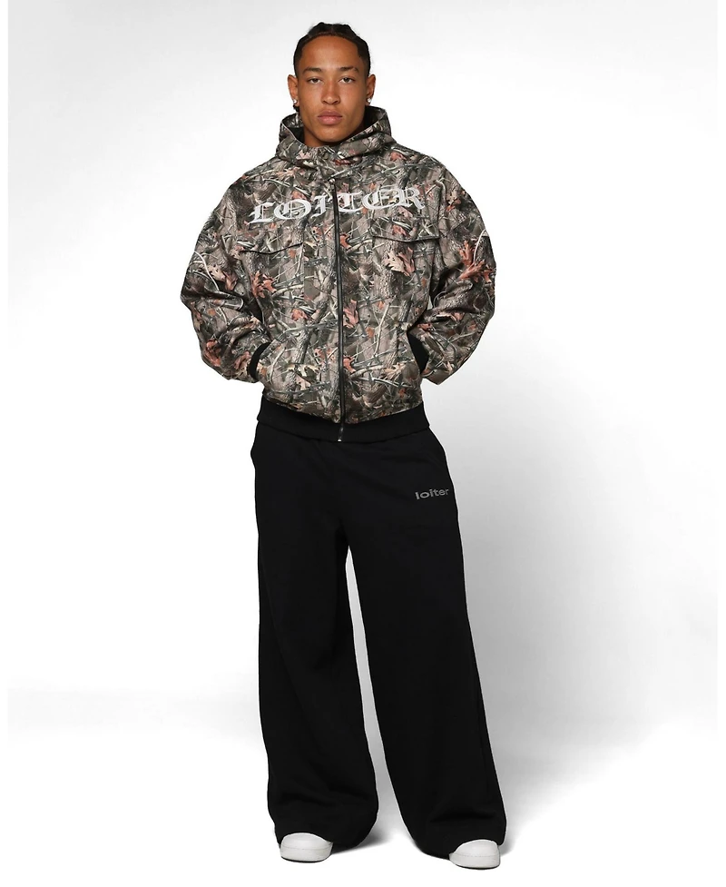 Loiter Mens Fracture Hoodie - Real Tree Camo