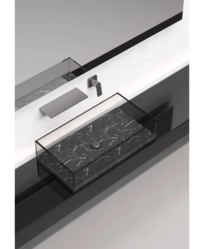 Phying Waterfall Bathroom Sink Faucet