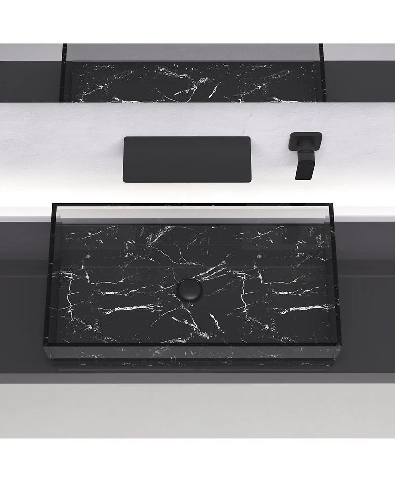 Phying Waterfall Bathroom Sink Faucet