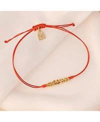 Mantra Angel Number Threads Bracelet
