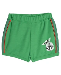 The Mandalorian Baby Boys Grogu Athletic 2-Piece Tee and Shorts Set
