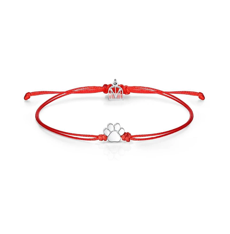 Mantra Pawprint Thread Bracelet