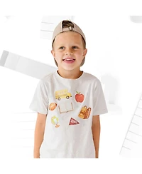 Sweet Wink Toddler Boys School Dude Short Sleeve T-Shirt
