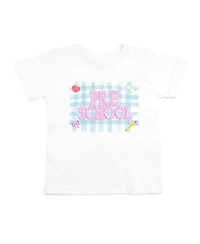 Sweet Wink Toddler Girls Preschool Pearl Patch Short Sleeve T-Shirt