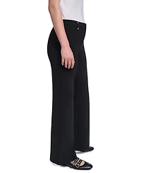 Karl Lagerfeld Paris Petite Silky Pull-On Pants