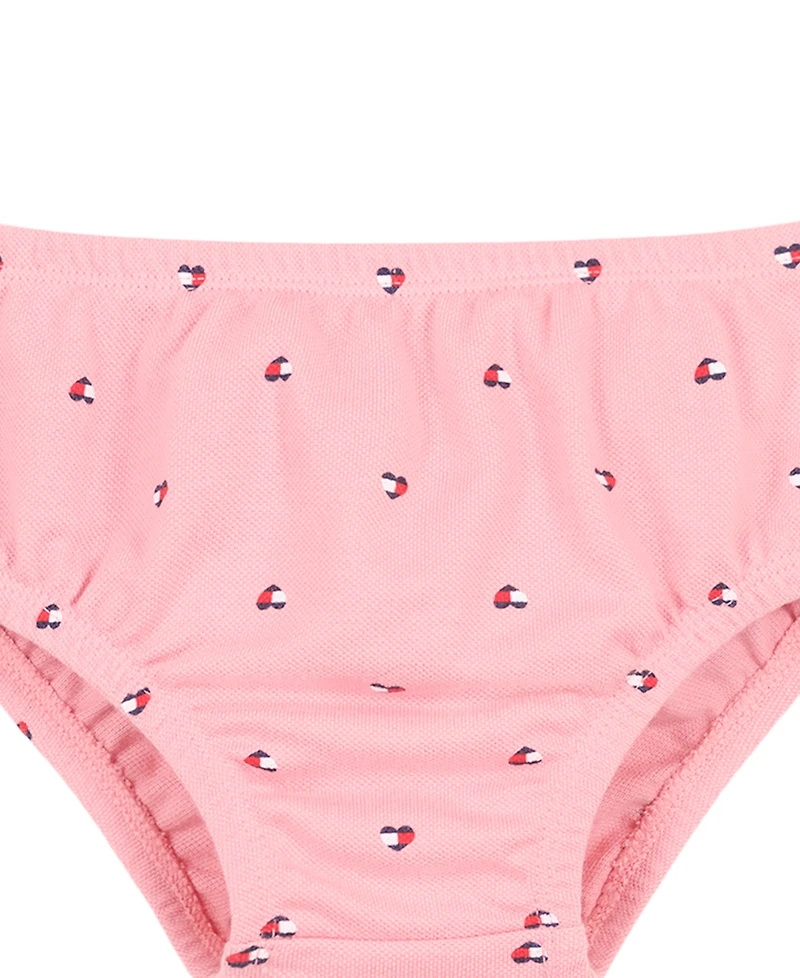 Tommy Hilfiger Baby Girls' Long-Sleeve Dress and Bloomers, 2-Piece Set