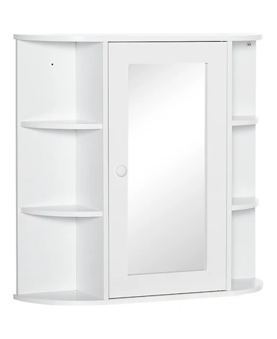 Phying Wall Mounted Bathroom Mirror Cabinet Medicine Cabinet with Multiple Storage Shelves for Bathroom Organizer