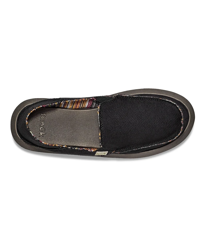 Sanuk Women's Donna Hemp 2 Tone Loafers