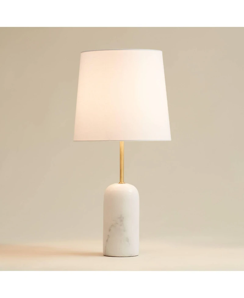 360 Lighting Daleti 25" High Marble Table Lamp with Dimmer
