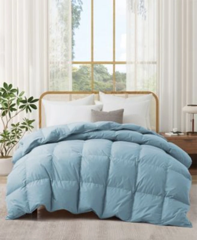 Unikome 300 Thread Count Cotton All Season Goose Feather Comforter