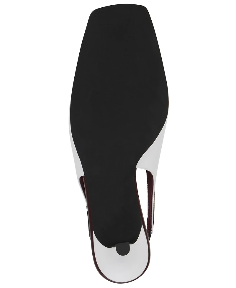 Jeffrey Campbell Women's Means Slingback Square Toe Pumps