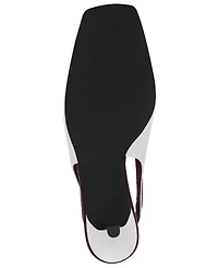 Jeffrey Campbell Women's Means Slingback Square Toe Pumps