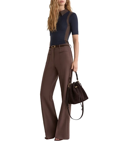 Reiss Women's Winnie Colour Block Top