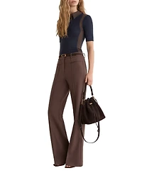 Reiss Women's Winnie Colour Block Top
