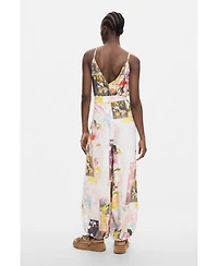 Desigual Women's Printed Long Jumpsuit