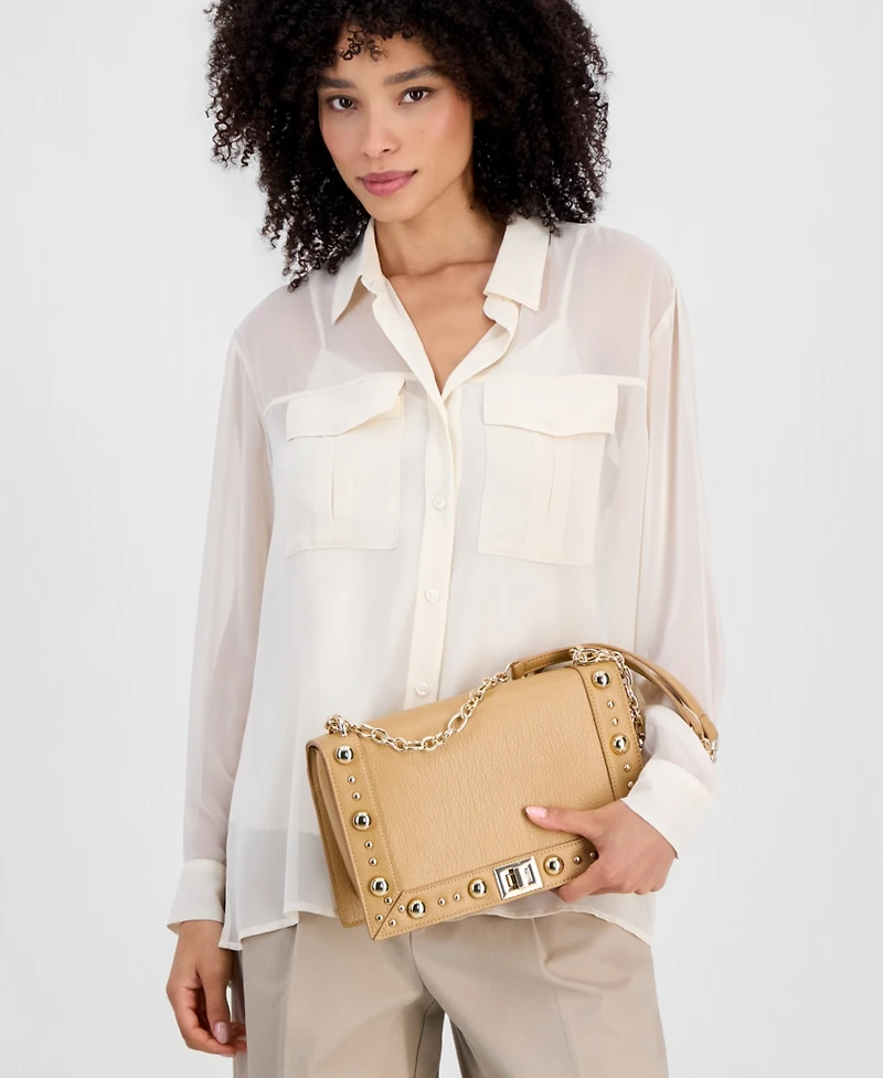 I.n.c. International Concepts Ajae Boho Stud Shoulder Bag, Macy's Exclusive