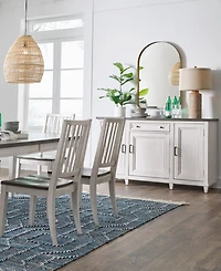 Dawnwood 7-Piece Wood Dining Table and Side Chair Set