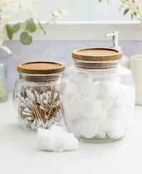 Kilner Storage Jars with Wooden Lid, Set of 2