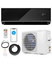 Gymax Btu Mini Split Air Conditioner and Heater SEER2 208-230V Ac Unit