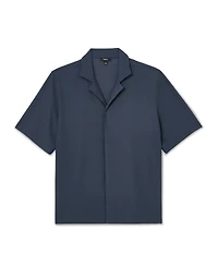 Reiss Men's Samson Textured Cuban Shirt
