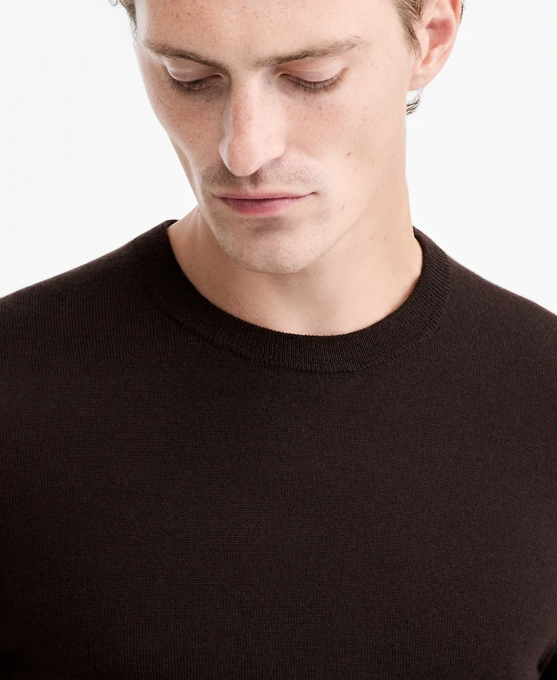 Alfani Men's Merino Wool Crewneck Sweater, Macy's Exclusive