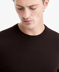 Alfani Men's Merino Wool Crewneck Sweater, Macy's Exclusive
