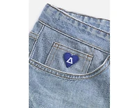Aelfric Eden Men's Inverted Graphic Baggy Barrel Jeans