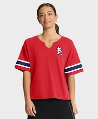 Fanatics Women's Red St. Louis Cardinals Curl Route T-Shirt