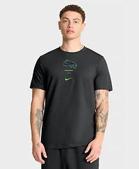 Nike Men's Black Tampa Bay Rays City Connect 2-Hit T-Shirt
