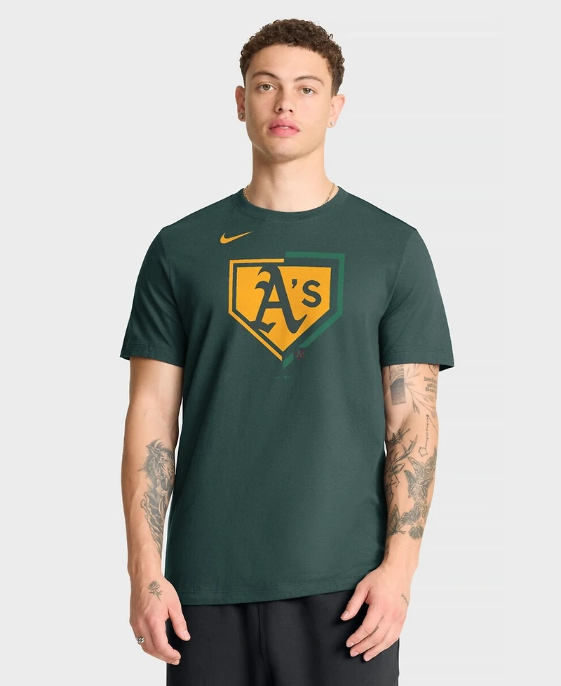 Nike Men's Green Athletics Icon T-Shirt