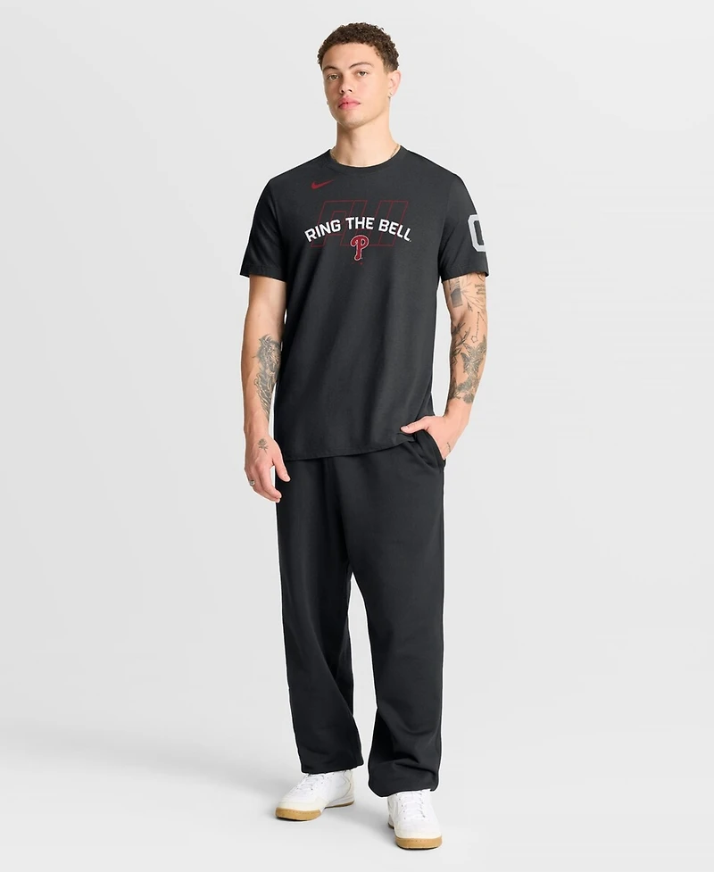 Nike Men's Black Philadelphia Phillies Primetime Fashion T-Shirt