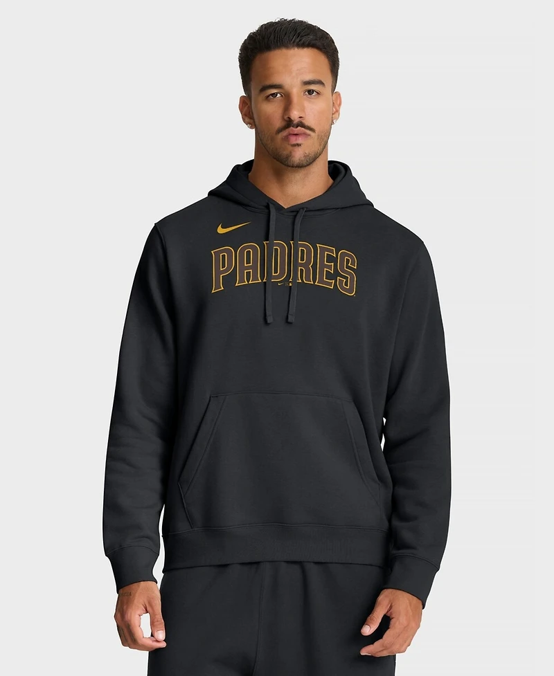Nike Men's Black San Diego Padres Club Hoodie
