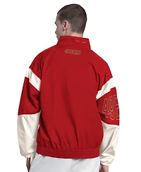 Starter Men's Scarlet San Francisco 49ers The Gust Full-Zip Hoodie