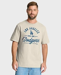 Fanatics Men's Tan Los Angeles Dodgers Stadium T-Shirt