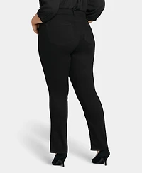 Nydj Plus Marilyn Straight Jeans