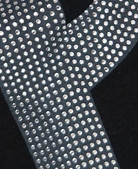 Starter Women's Black Washington Commanders Rhinestone Relaxed Hoodie